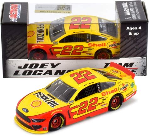 lionel racing joey logano  shell  ford mustang nascar diecast
