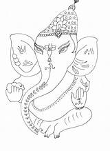 Ganesha Coloring Diwali Pdf Open Print  Festival Pages Studyvillage Attachments sketch template