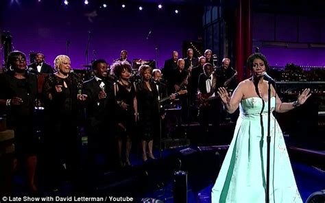 soul legend aretha franklin belts out amazing rendition of