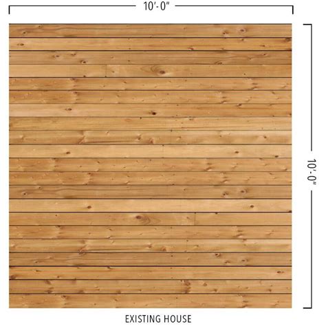 10x10 Premium Raised Deck Package With Pressure Treated Joists And
