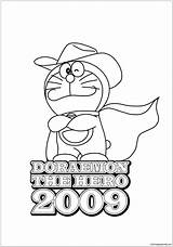 Doraemon Pages Hero Coloring 2009 Online Color Coloringpagesonly sketch template