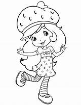 Strawberry Shortcake Coloring Awesome sketch template