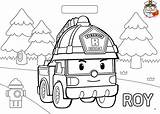Poli Robocar Coloring Pages Kids Roy Drawing Getdrawings Pdf sketch template