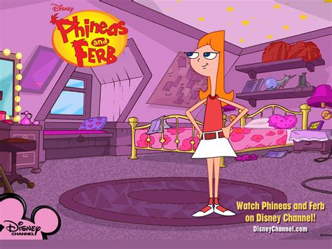 candance room phineas and ferb wallpaper 7287948 fanpop