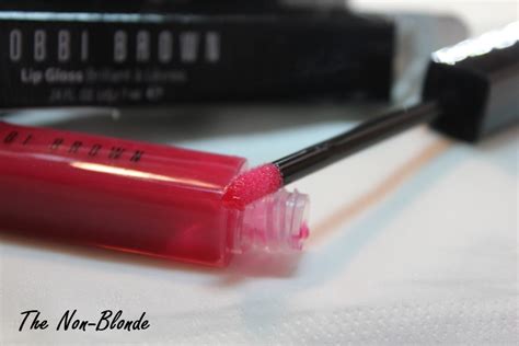 bobbi brown cherry lip gloss pink and red collection the