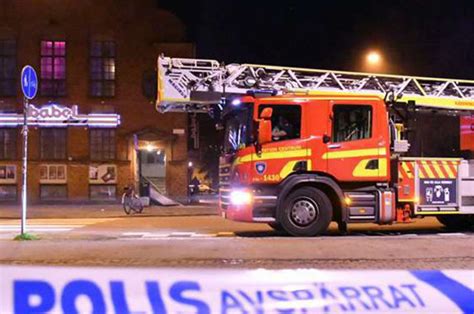 malmo nightclub explosion fears of terror attack in