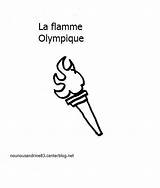 Flamme Olympique Olympiques Nounousandrine83 Centerblog Pic Manuelle Activite sketch template