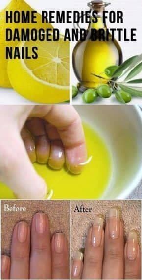 home remedies for strengthening weak nails