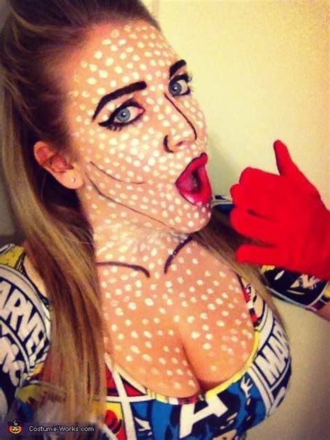 Popart Comic Book Character Halloween Costume Contest At