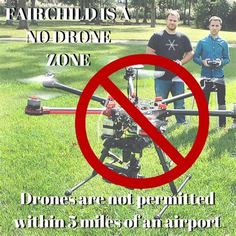 hobby drones regulations recommendations  responsibilities fairchild air force base