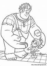 Vanellope Coloring Pages Ralph Wreck Getcolorings sketch template