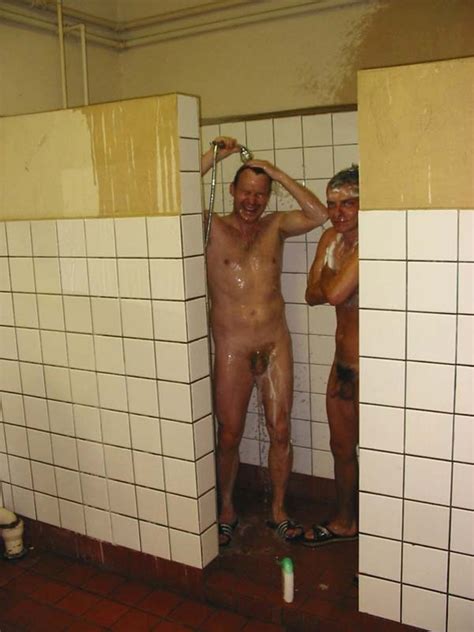 sportsmen naked in showers my own private locker room