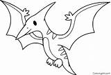 Pterodactyl Sheets sketch template
