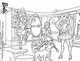 Princesse Apprentie Blair Colorier Charm Squad Coloriages Hadley Hellokids sketch template