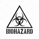 Biohazard Rischio Biologico Warning Isolato Segnale sketch template