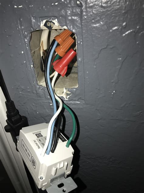 wiring black white green electrical connection fisher paykel product  connecting