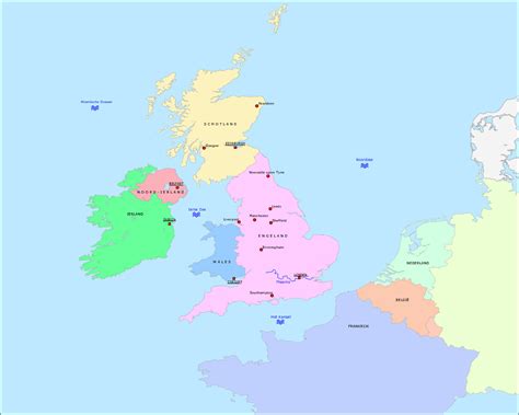 topografie verenigd koninkrijk ierland en de buurlanden wwwtopomanianet