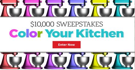 color  kitchen  sweepstakes julies freebies