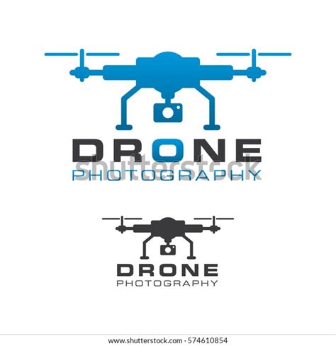 drone logo stock vector royalty