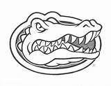 Gators Line Alligator Go Florida Logo Drawing Coloring Pages Deviantart Template Getdrawings Sketch sketch template