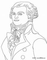 Coloriage Roi Robespierre sketch template