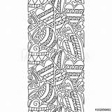 Doodle Zentangle sketch template