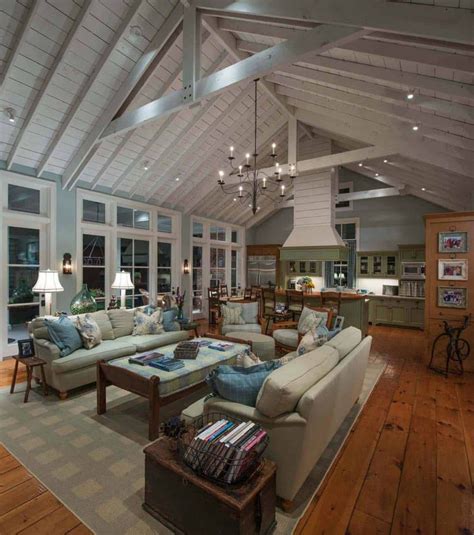 charming modern farmhouse offers  perfect family getaway  texas farm house living room