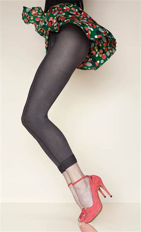 gerbe luxury opaque footless tights 70 denier leggings black opaque pantyhose ebay