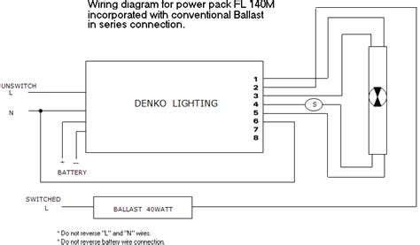 led emergency ballast wiring diagram wiring draw  schematic