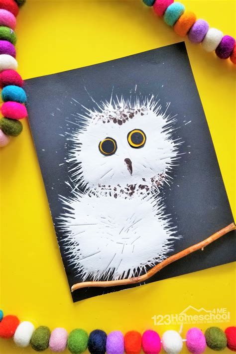 snowy owl art project snowy ideiasmuitogiras bodendwasuct