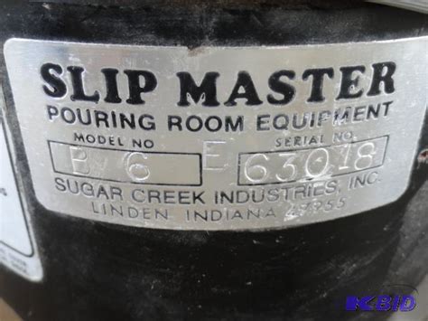 slip master pouring room equipment model  tools sporting collectibles woodworking