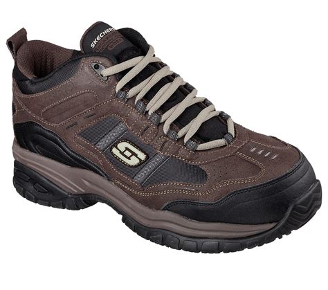 skechers work skechers work mens soft stride canopy high top athletic composite toe safety