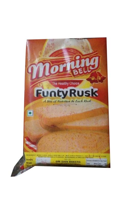 Morning Bell Funty Rusk Packaging Type Packet 100 Grams At Rs 8