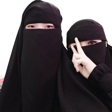Gambar Wanita Hijab Bercadar Asera Foto