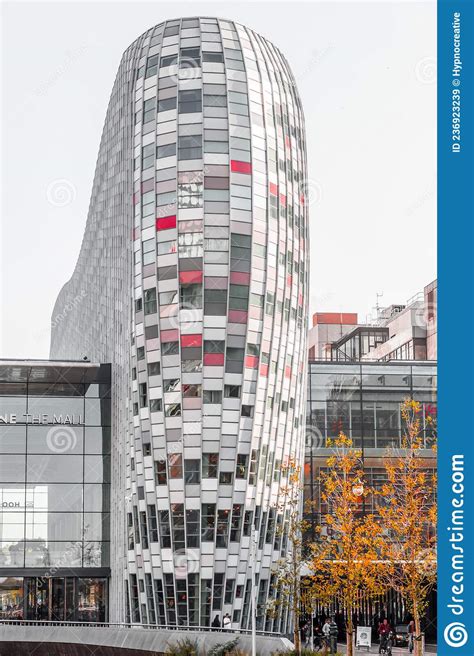 exterior  hoog catharijne  mall  utrecht  netherlands editorial stock image image