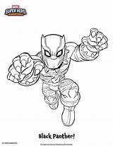 Panther Heros Adventures Hulk Downloadable Disneyparks Superheroes Panthers sketch template