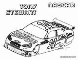 Car Coloring Nascar Pages Tony 14 Stewart Race Cars Colouring Tinkerbell Disney Printable Adult Sketch Sheets Template Discover sketch template