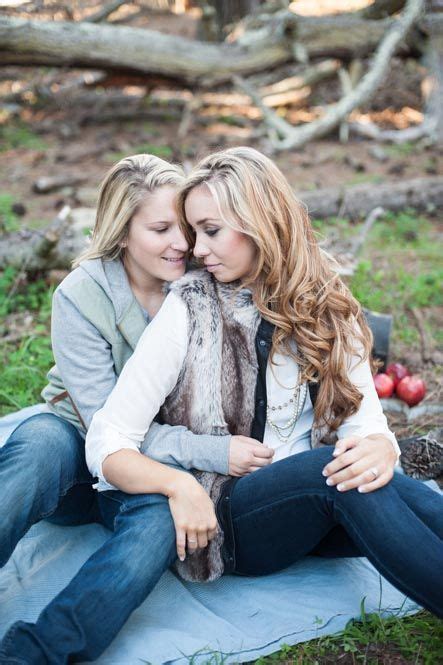 Lesbian Engagement Session On San Francisco Beach Equally Wed The