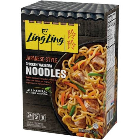 Ling Ling Japanese Style Chicken Yakisoba Noodles 20 Oz Pay Less