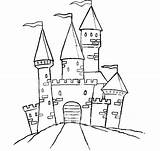 Castle Drawing Pages Coloring Haunted Outline Wizard Oz House Halloween Drawings Easy Mansion Getcolorings Paintingvalley Sketch Getdrawings Print Template sketch template