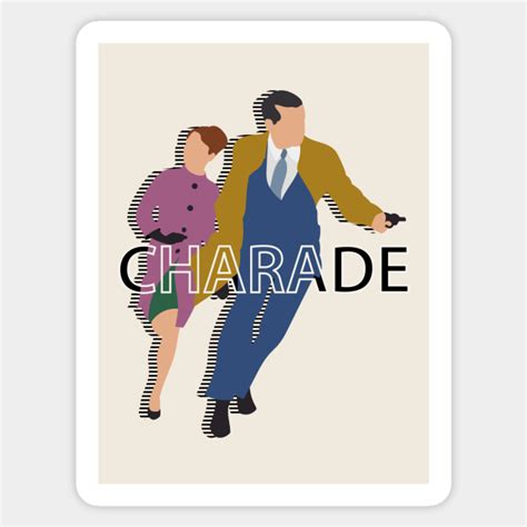 charade charade sticker teepublic