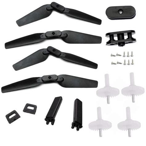 ft  offeachine  rc drone quadcopter spare parts crash pack kits pairs propeller