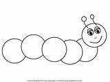 Caterpillar Chenille Outline Kids Oruga Coloriages Calcul Cp Colorier Drawing Caterpillars Semaine Amusing sketch template