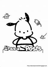 Pochacco Sanrio Coloring Pages Para Printable Kitty Hello Sheets Drawings Kawaii Dog Color Colour Character Pasta Escolha Educationalcoloringpages Personagens sketch template