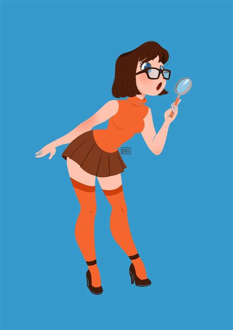 i had an amazing time doing this velma commission velma scooby doo