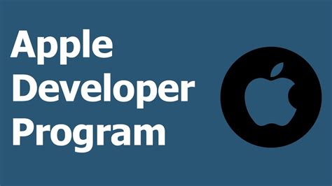 started overview  apple developer program youtube