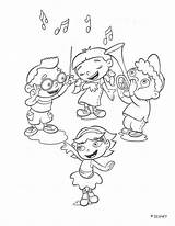 Coloring Little Einsteins Pages Printable Popular sketch template
