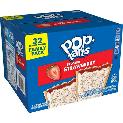 kellogg s pop tarts frosted strawberry toaster pastries fun breakfast