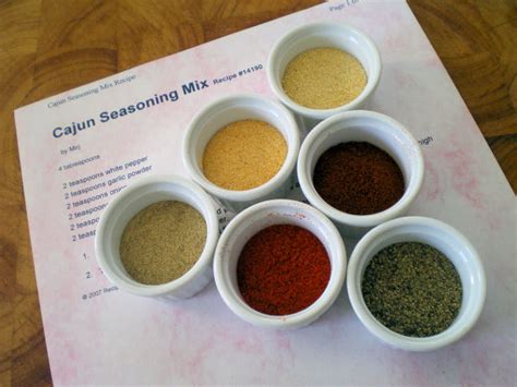 cajun seasoning mix recipe foodcom