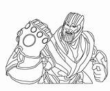 Thanos Marvel Ausmalbilder Villain Villains Colorare Wears Warrior Malvorlagen Xcolorings 1024px 102k sketch template